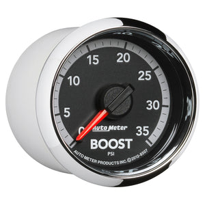 Autometer Gen4 Dodge Factory Match 52.4mm Mechanical 0-35 PSI Boost Gauge