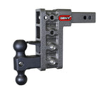 Gen-Y Mega Duty 2in Shank 7.5in Drop 1.5K TW 10K Hitch w/GH-031 Dual-Ball/GH-032 Pintle Lock