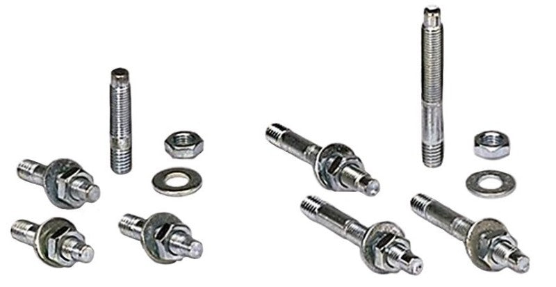 Moroso Carburetor Stud Kit For 1/2in Spacers