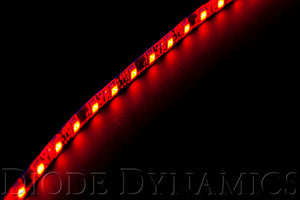 Diode Dynamics LED Strip Lights - Red 50cm Strip SMD30 WP