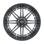 Weld Off-Road W145 22X12 Cascade 8X170 ET-44 BS4.75 Gloss Black MIL 125.1