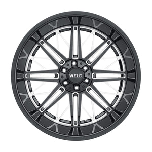 Weld Off-Road W145 22X12 Cascade 8X180 ET-44 BS4.75 Gloss Black MIL 124.3