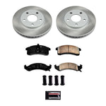 Power Stop 92-93 Pontiac Trans Sport Front Semi-Coated Rotor Kit