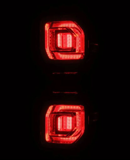 AlphaRex 21-24 Ford Bronco NOVA LED Tail Lights - Alpha-Black