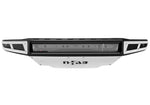 N-Fab M-RDS Front Bumper 2017 Ford F250/F350 Super Duty - Tex. Black w/Silver Skid Plate