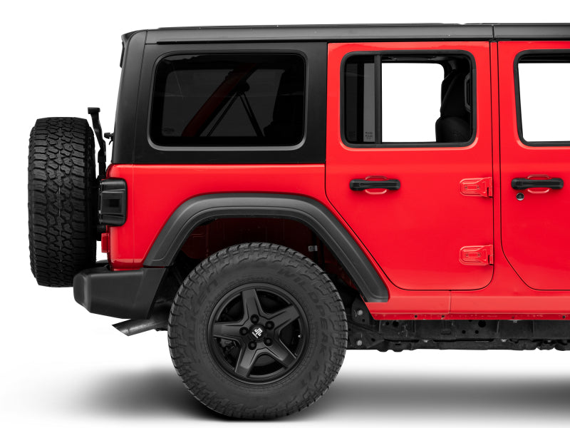 Raxiom 18-22 Jeep Wrangler JL Axial Series Plateau LED Tail Lights- Black Housing (Smoked Lens)