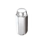 McGard Hex Lug Nut (Cone Seat / Duplex) M14X2.0 / 13/16 Hex / 2.25in. Length (Box of 100) - Chrome