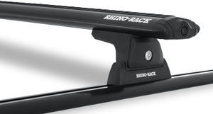 Rhino-Rack Vortex 65in 2 Bar Roof Rack w/Tracks (ST) - Black