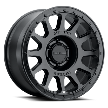 Method MR709 HD Bead Grip 20x 9in / ET12 / 6x5.5 BP / 106.25mm Bore - Black Wheel