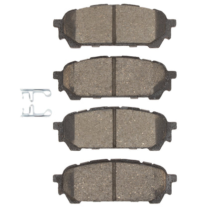 R1 03-08 Subaru Impreza Rear Ceramic Brake Pads