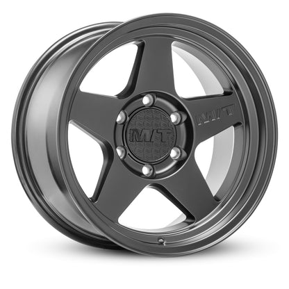 Mickey Thompson Open 5 Black Wheel - 17X9 6X5.5 BP 5in BS 0 Offset 108.1mm Bore - 274535