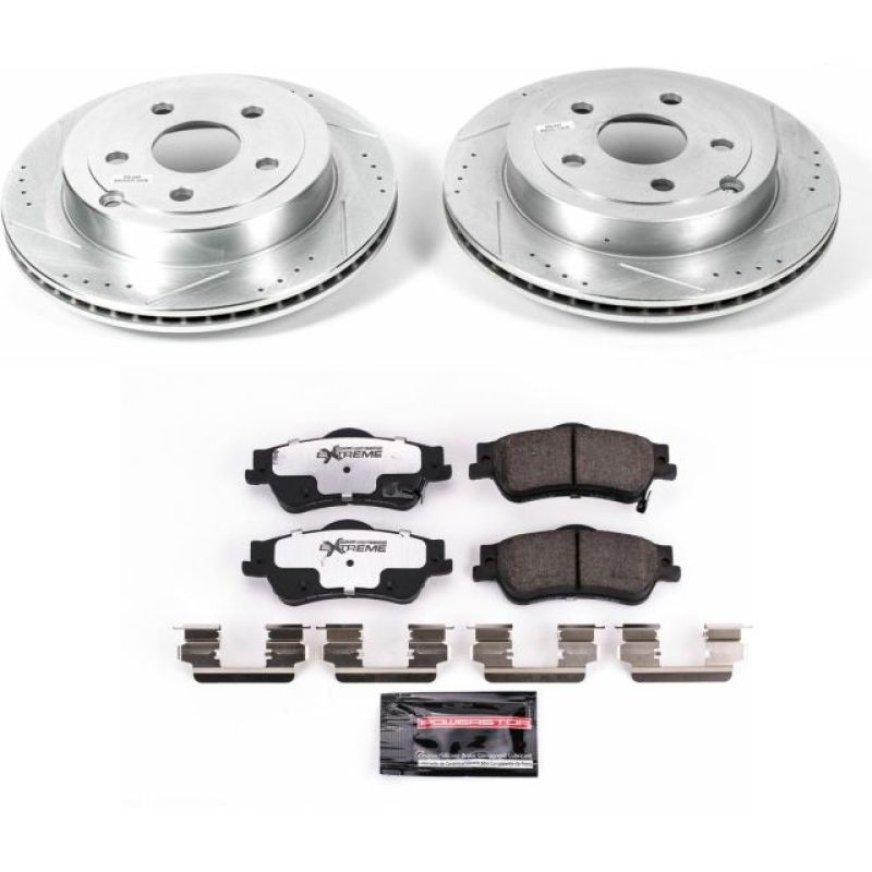 Power Stop 08-09 Pontiac G8 Rear Z26 Street Warrior Brake Kit