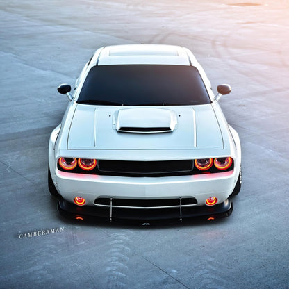 Oracle 08-14 Dodge Challenger LED Non Projector Headlight Halo Kit - Red