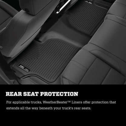 Husky Liners 20-25 Mazda CX-30 AWD Weatherbeater 2nd Seat Floorliner (2pc) - Black