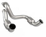 Kooks 20-22 Ford F250 7.3L V8 / Ford F350 7.3L V8 3in SS Green Connecting Pipes