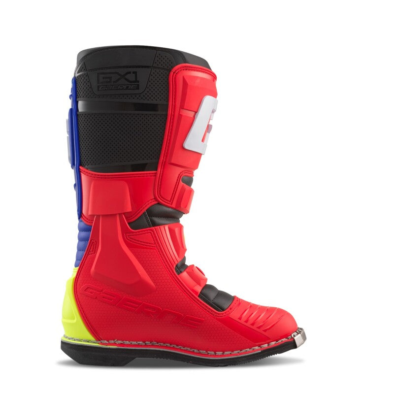 Gaerne GX1 Boot Red Multi Size - 10