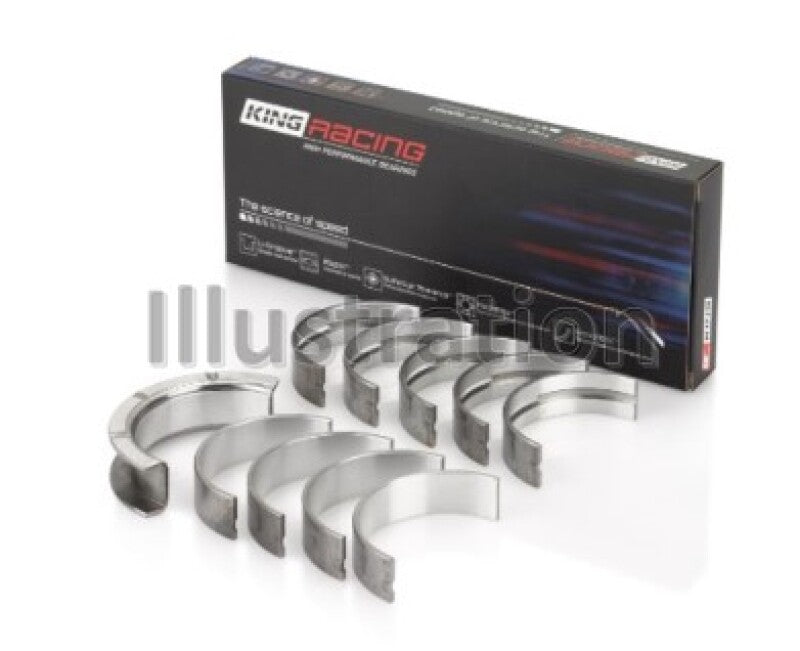 King Engine Bearings Chevrolet 400 V8 (Size STDX) Main Bearing Set
