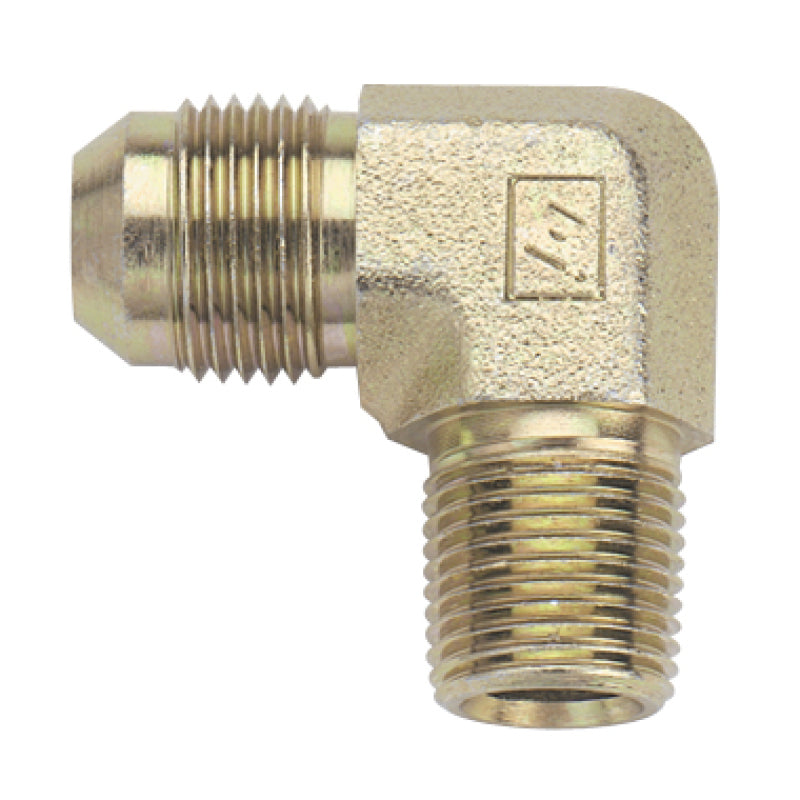 Fragola -3AN x 1/8 NPT 90 Degree Adapter - Steel