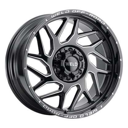 Weld Off-Road W117 20X10 Fulcrum 5X127 5X139.7 ET13 BS6.00 Gloss Black MIL 87.1