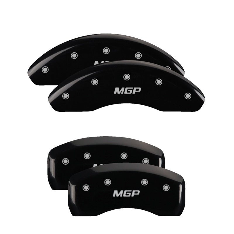 MGP 4 Caliper Covers Engraved Front & Rear Explorer Yellow finish black ch