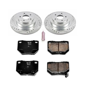 Power Stop 06-07 Subaru Impreza Rear Z23 Evolution Sport Brake Kit