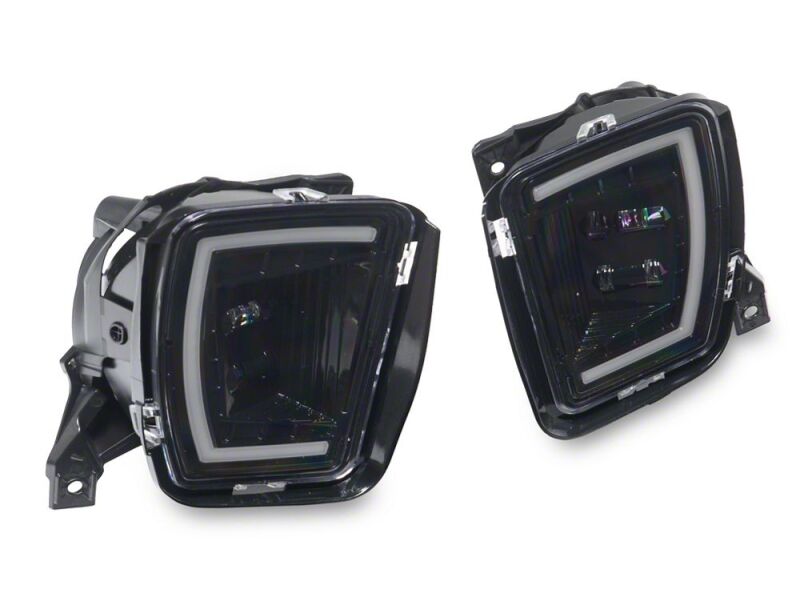 Raxiom 13-18 Dodge RAM 1500 Switchback LED Fog Lights with LED DRL- White and Yellow