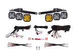 Diode Dynamics 17-20 Ford Raptor SS3 LED Fog Light Kit - Yellow Pro