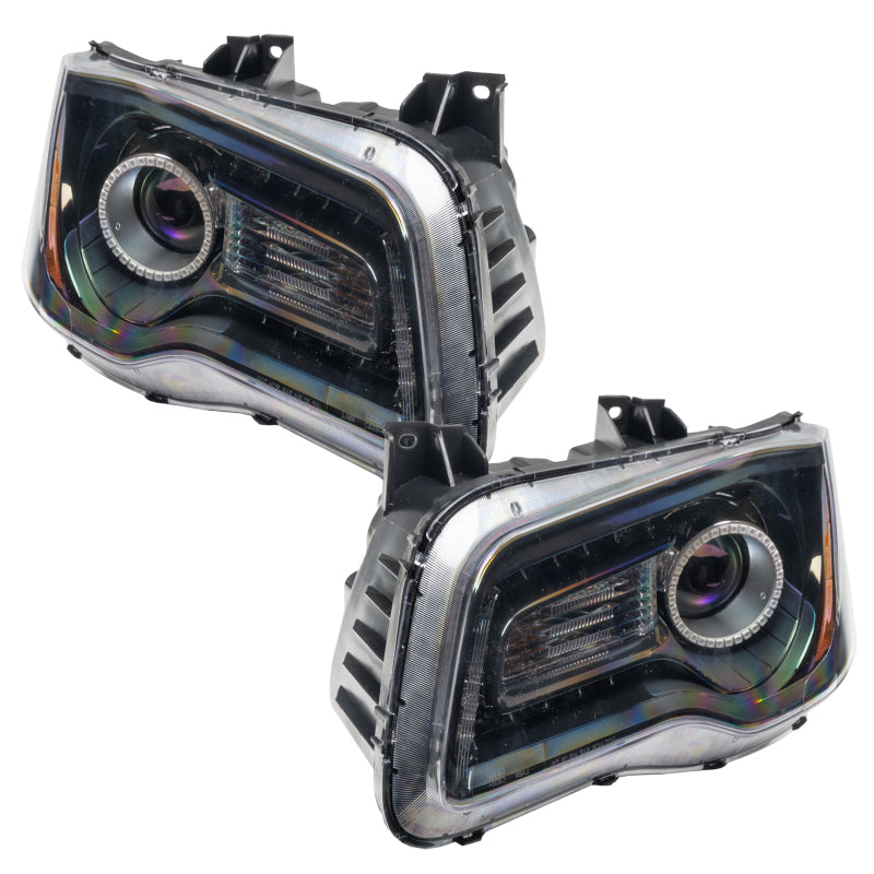 Oracle 11-14 Chrysler 300C SMD HL - Black - NON HID - White