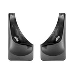 WeatherTech 21-22 Ford Bronco (Bumper Style 1) Front & Rear No Drill Mudflaps - Black