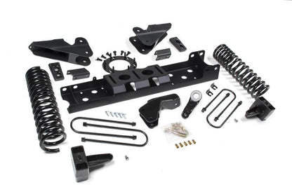 Zone Offroad 2019 Ram 3500 4.5in Radius Arm Brkt 3in Rr Block w/o Overload 8-Bolt TCase Nitro Shocks