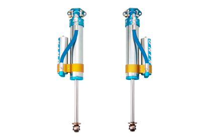 King Shocks 97-06 Jeep Wrangler TJ Rear 2.5 Dia Piggy Hose Reservoir Shock 3-5in Lift (Pair)