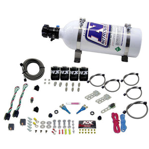 Nitrous Express Dodge EFI Dual Stage Nitrous Kit (50-150HP x 2) w/5lb Bottle