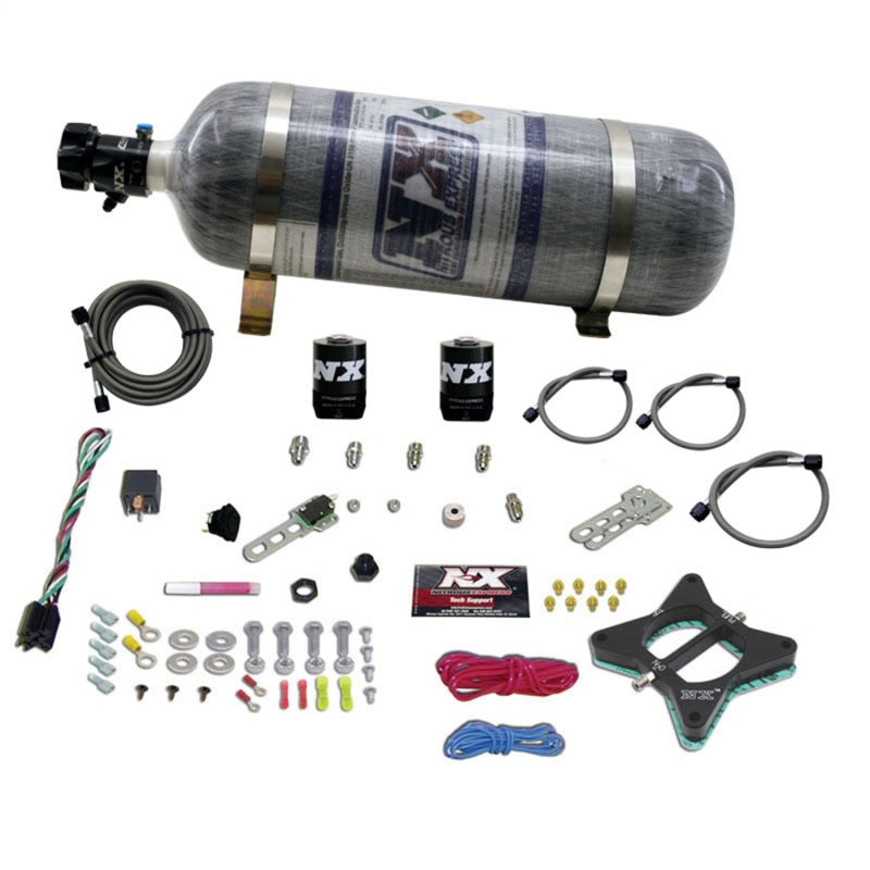 Nitrous Express 96-04 Ford Mustang 4.6L 2 Valve Nitrous Plate Kit w/Composite Bottle