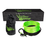 Voodoo Offroad 2.0 Santeria Series 1/4in x 50 ft Winch Line for UTV - Green