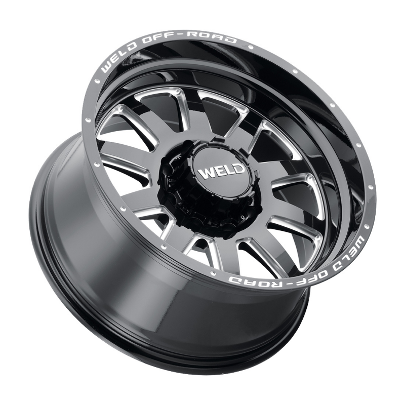 Weld Off-Road 18x9 Stealth 8x170 ET00 BS 5.01 Gloss BLK MIL 125.1