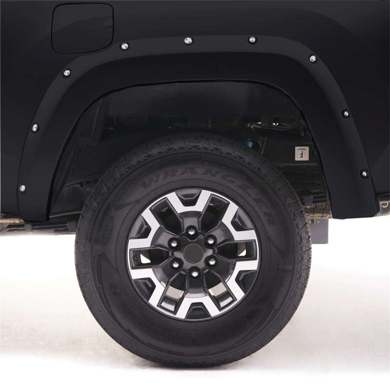 EGR 14+ Chev Silverado 5ft Bed Bolt-On Look Color Match Fender Flares - Set - Black