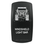 Spod JK Windshield Light Bar Rocker Switch