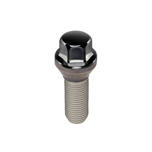 McGard Hex Lug Bolt (Cone Seat) M14X1.25 / 17mm Hex / 27.5mm Shank Length (Box of 50) - Black