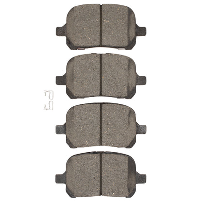 R1 97-04 Toyota Camry Hybrid Front Semi Met Brake Pads