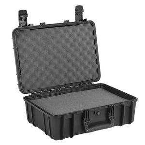 Go Rhino XVenture Gear Hard Case w/Foam - Medium 18in. / Lockable / IP67 - Tex. Black