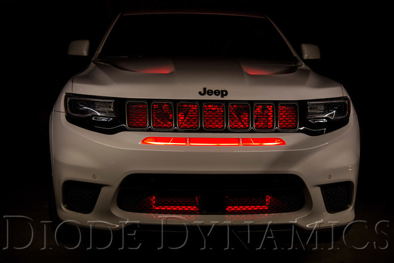 Diode Dynamics RGBW Grille Strip Kit 2pc Multicolor