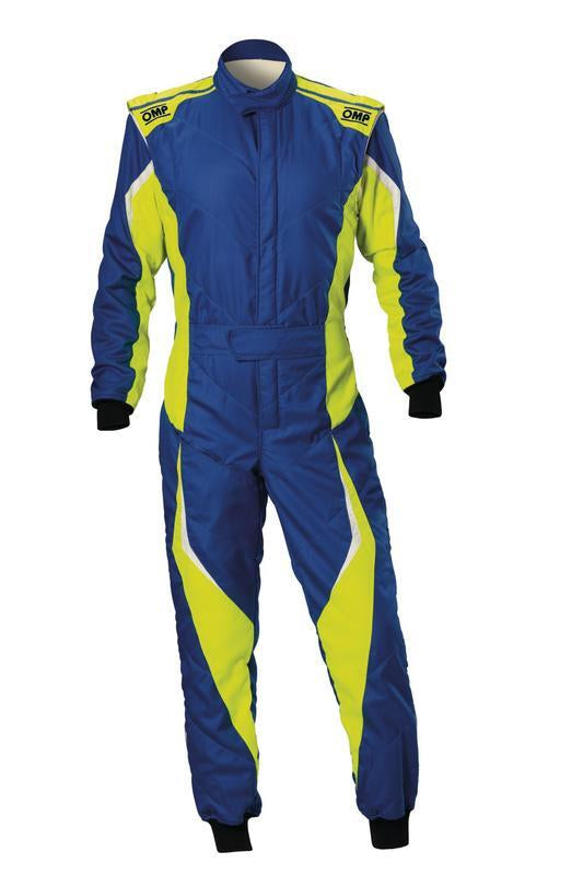 OMP TECNICA EVO SUIT BLACK/WHITE SIZE 44 FIA 8856-2018 + SFI