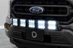 Diode Dynamics 21-22 Ford F-150 SS5 Grille CrossLink Lightbar Kit- Pro White Combo