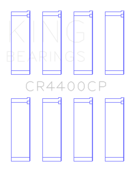 King Engine Bearings Honda R18A1 1.8L SOHC Connecting Rod Bearing Set