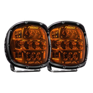 Rigid Industries Adapt XP w/ Amber PRO Lens (Pair)