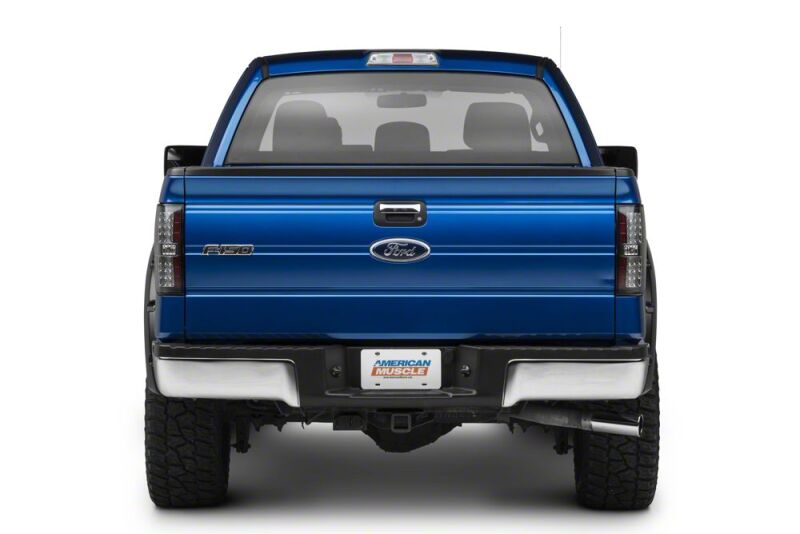 Raxiom 09-14 Ford Styleside Axial Series Black LED Tail Lights