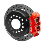 Wilwood Dynapro Low-Profile 11.00in P-Brake Kit Dust Seal 2.36in Offset - Drilled Red