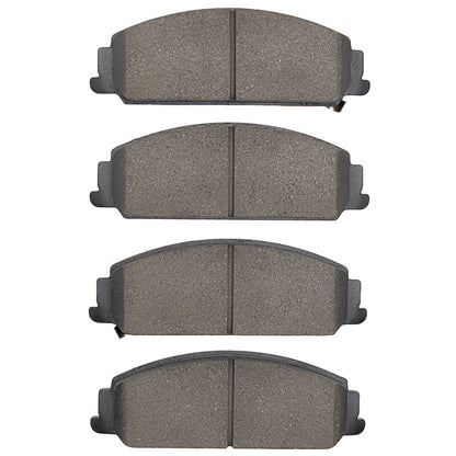 R1 08-09 Pontiac G8 Front Ceramic Brake Pads