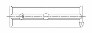 ACL Chevy V8 4.8/5.3/5.7/6.0L Race Series .10mm Oversized Main Bearing Set
