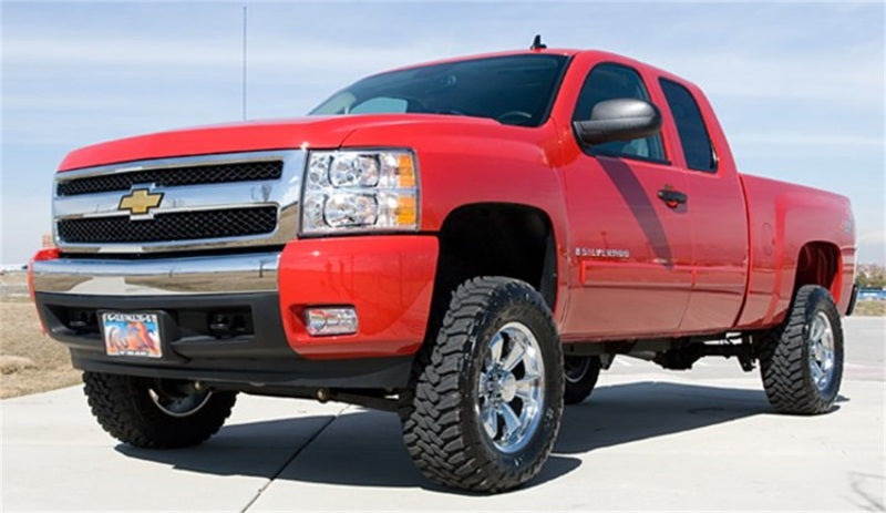Tuff Country 14-18 Silverado 1500 4wd 4in Lift Kt (Alum/Stmpd 2 Pc Stl Up Cntrl Arm SX8000 Shocks)